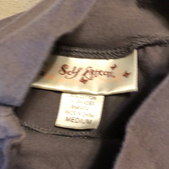 Self Esteem gray top - Picture 2 of 5